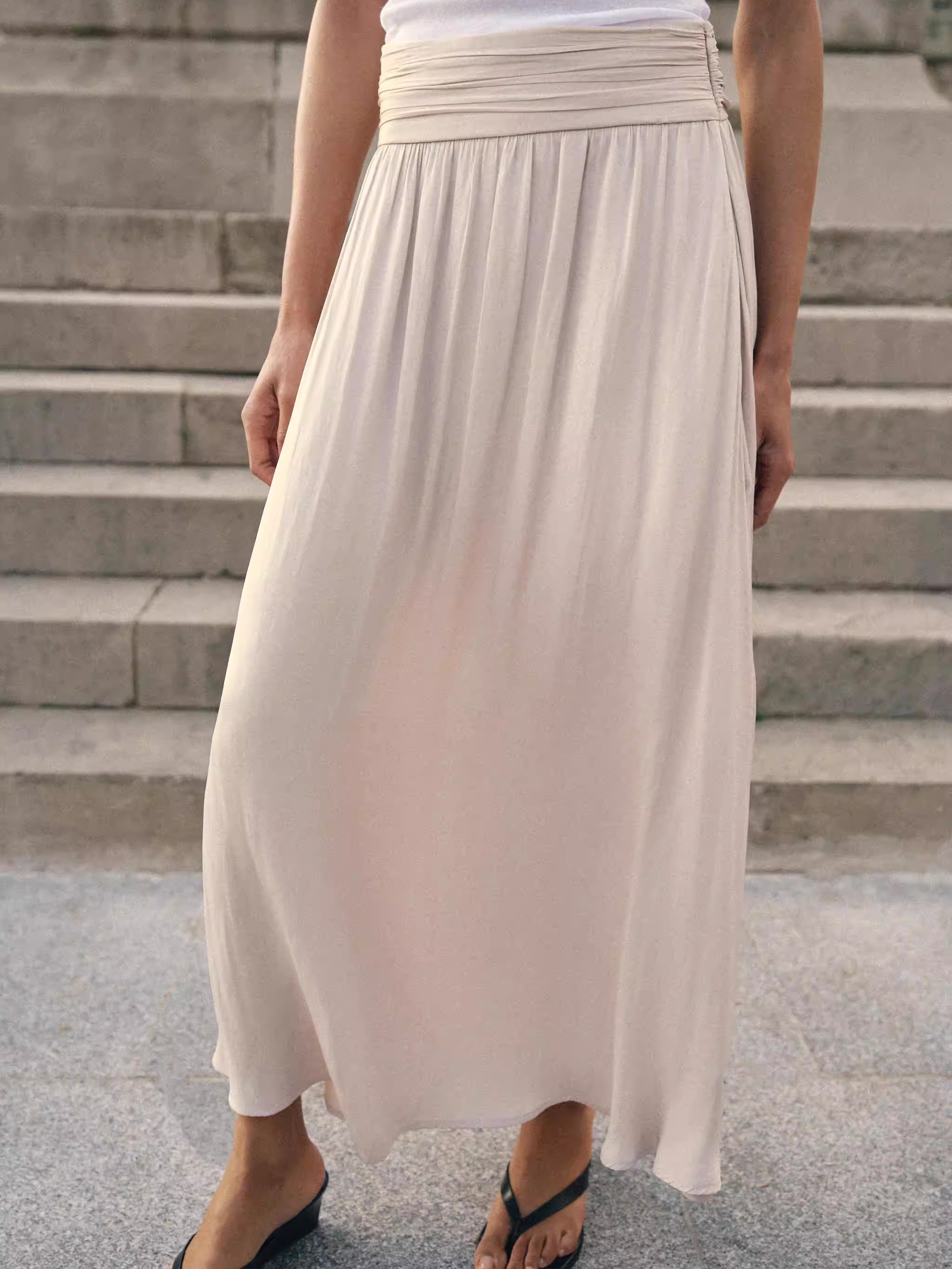 Ethnic Fashion Style - New Summer Women's Midi Skirt Fashionable