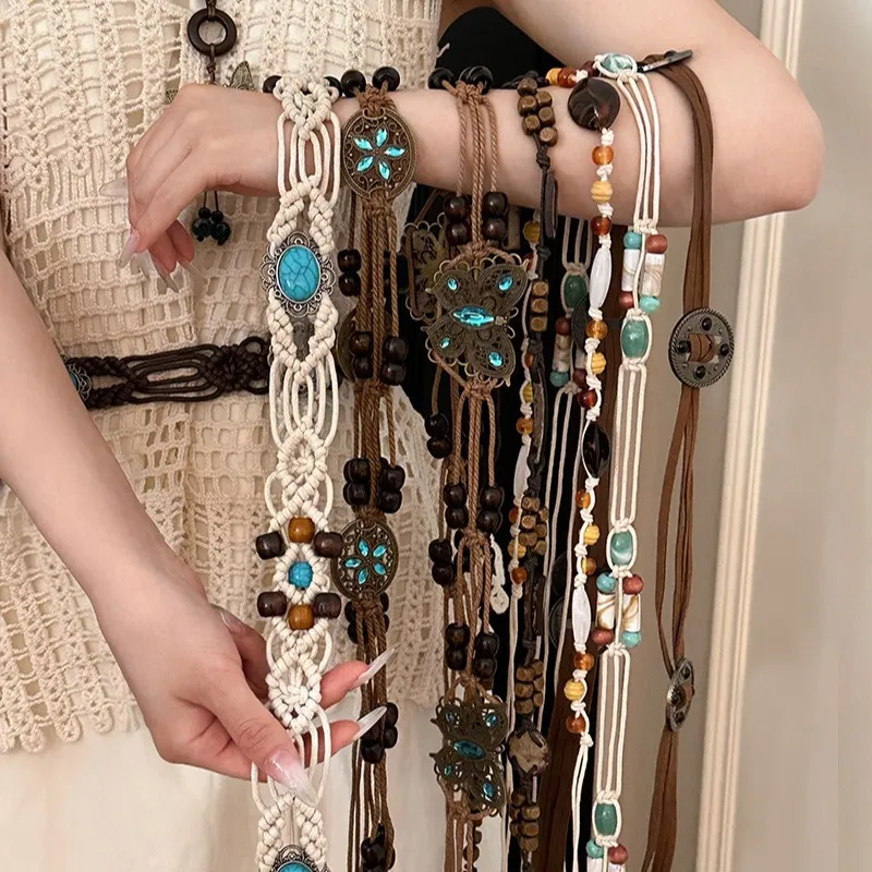 Ethnic Fashion Style - 2026 Acrylic Geometric Round Rice Bead