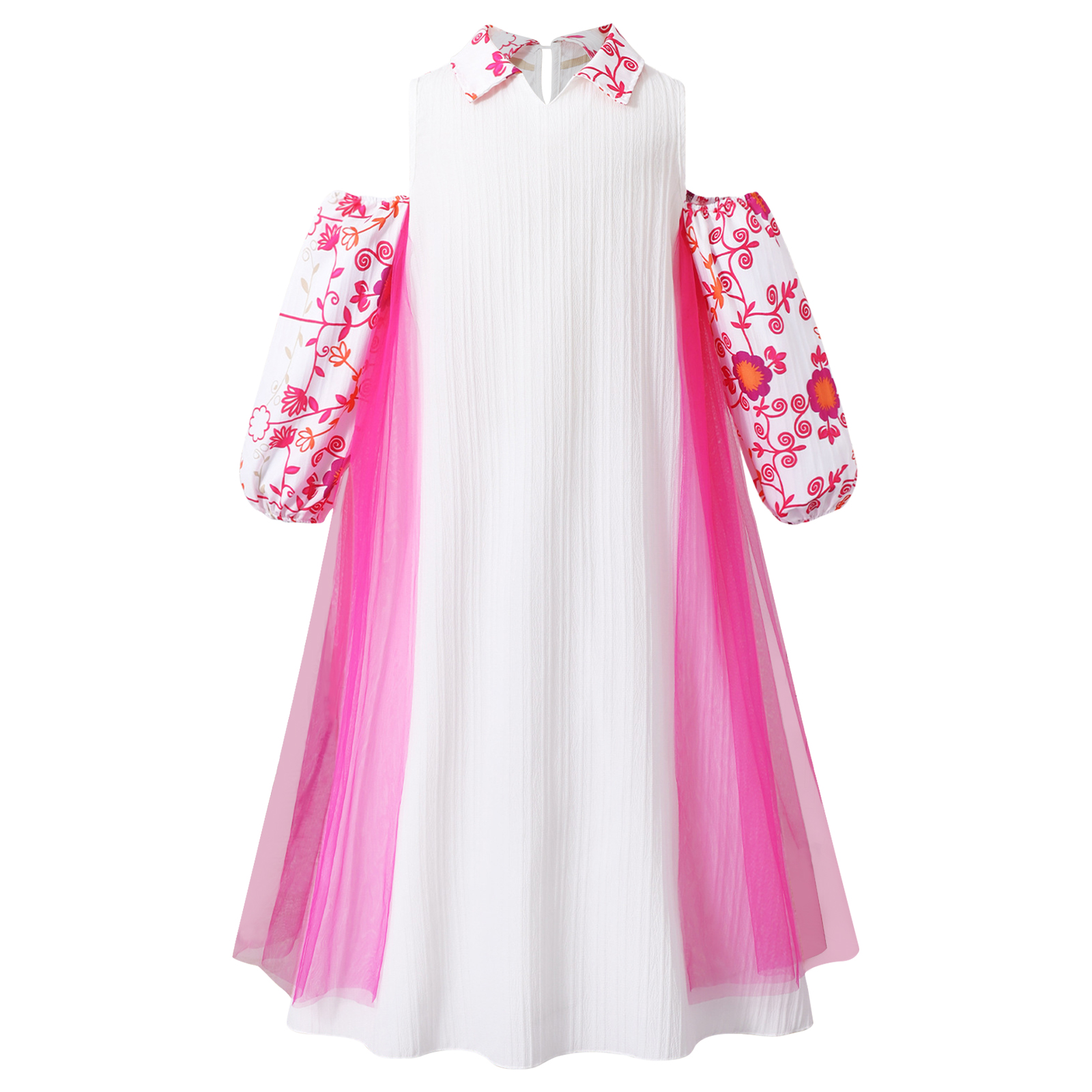 Girl Long Sleeve Mesh Patchwor - Ethnic Clothing & Online Fashion Store Khaadi Uk recension och pris