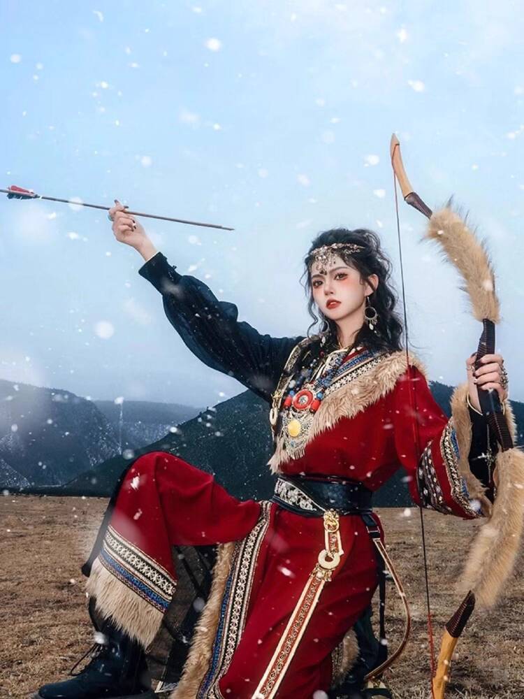New Tibetan robe Tibet brigade - Ethnic Clothing & Online Fashion Store Khaadi Uk recension och pris