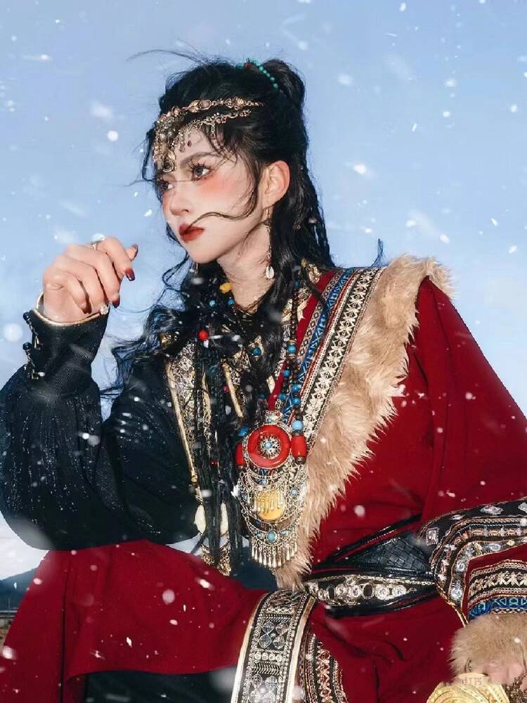 New Tibetan robe Tibet brigade - Ethnic Clothing & Online Fashion Store Khaadi Uk recension och pris
