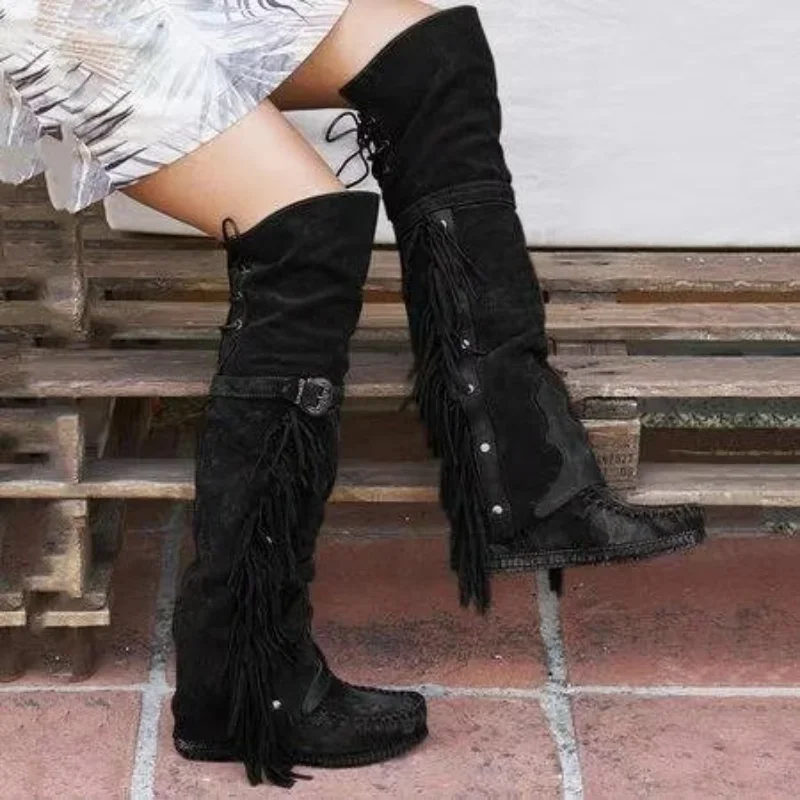 Fashion Bohemia Knee-length Wo - Ethnic Fashion Style recension och pris
