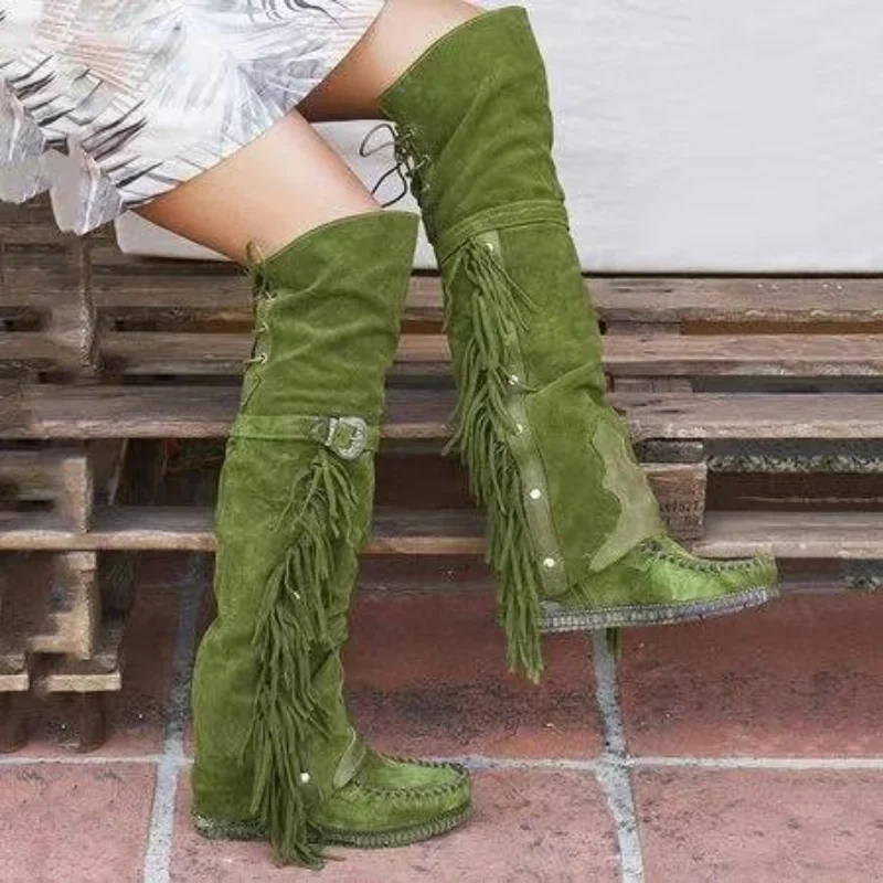 Fashion Bohemia Knee-length Wo - Ethnic Fashion Style recension och pris
