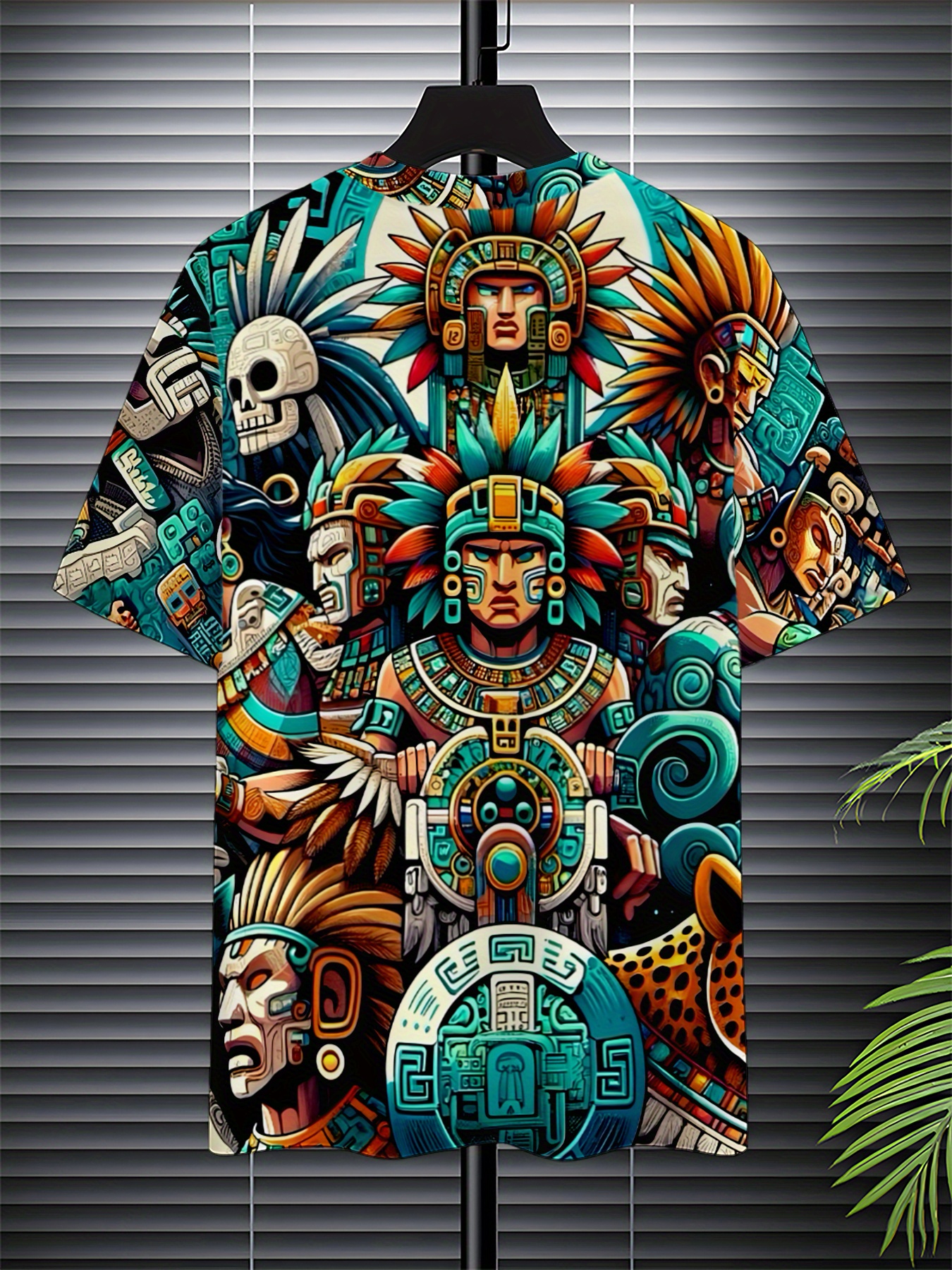 Men's Men And Skull With Ethni - Ethnic Fashion Illustration recension och pris