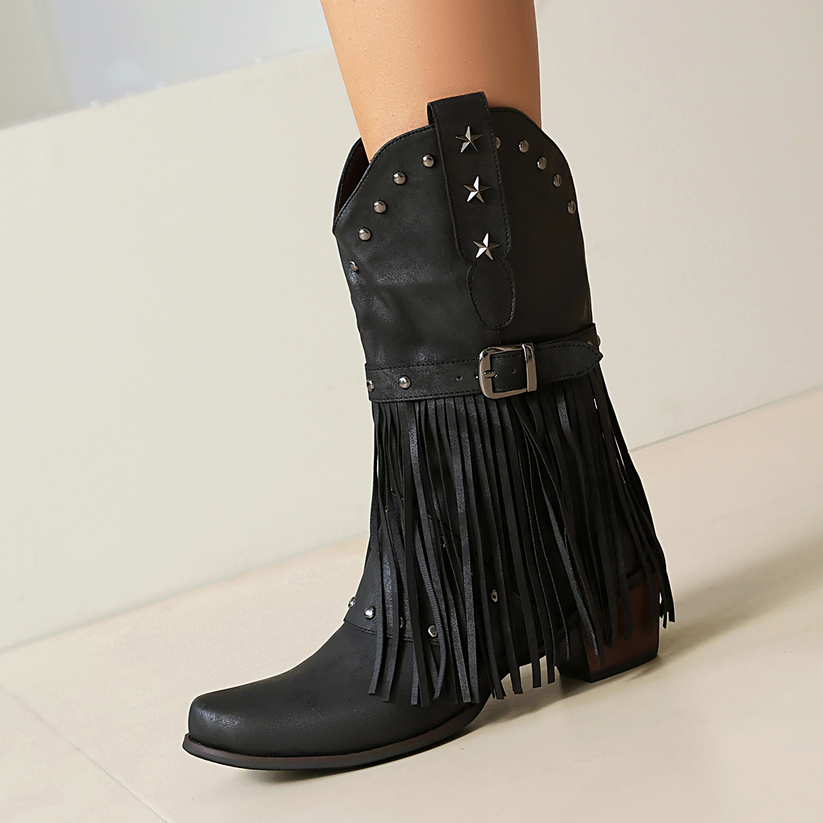Ethnic Style Square Tassel Boo - Ethnic Fashion Trends 2025 recension och pris