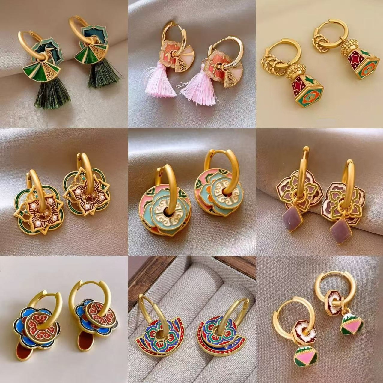 S925 New Chinese-style Earring - Ethnic Fashion Way recension och pris