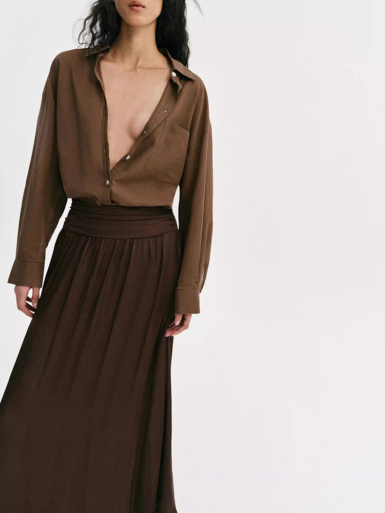 New Summer Women's Midi Skirt  - Ethnic Fashion Style recension och pris