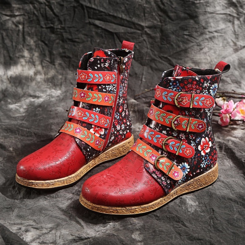 Brand Women's Boots 2026 Sprin - Ethnic Fashion Style recension och pris