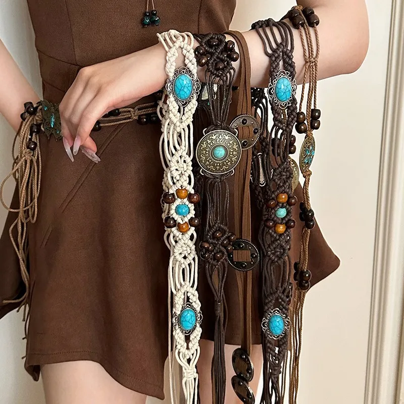 2026 Acrylic Geometric Round R - Ethnic Fashion Style recension och pris
